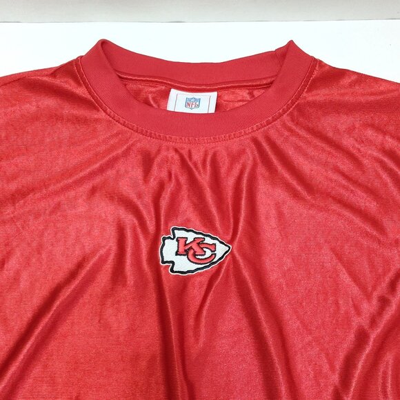 NFL Kansas City Chiefs Sleeveless Tank Top Embordered Logo NFL Chest 44" Measure - Picture 4 of 7